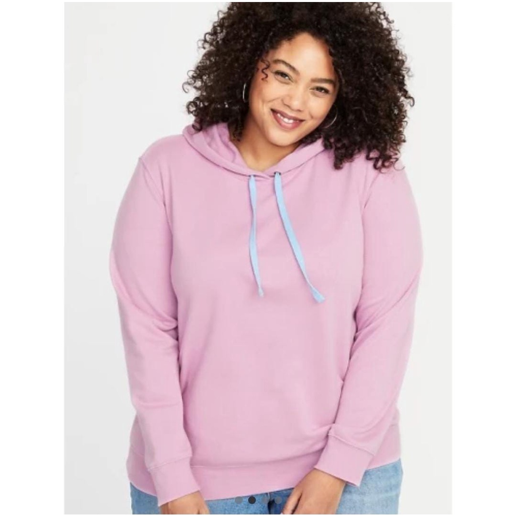 OLD NAVY FRENCH TERRY PULLOVER HOODIE ผู้หญิงไซส์ใหญ่