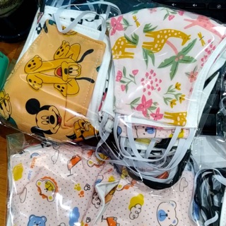 หน้ากากผ้าคอตตอน 3 ชั้น เนื้อผ้านุ่ม ใส่สบาย