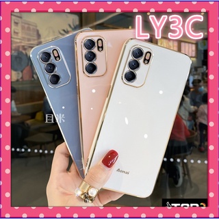 Ly3c เคสโทรศัพท์มือถือแบบนิ่ม สําหรับ OPPO Reno 6Z 5G A16 Reno 6 Reno 5 Reno 5F Reno 4