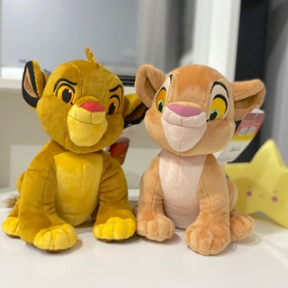 ลิขสิทธิ์แท้ ตุ๊กตา The Lion King ซิมบ้า &amp; นาร่า ขนาด 12 นิ้ว Lion Classic ไลออนคิง รุ่น คลาสสิค