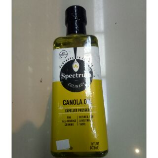 Spectrum Canola Oil น้ำมันคาโนลา ผ่านกรรมวิธี 473ml.