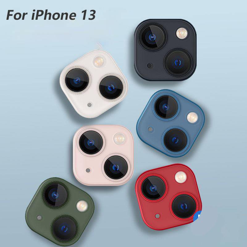 ตัวป้องกันกล้องด้านหลังสําหรับ iPhone13 Pro Max Mini ฟิล์มเลนส์กล้องฟิล์มนิรภัยสําหรับ iphone 13mini
