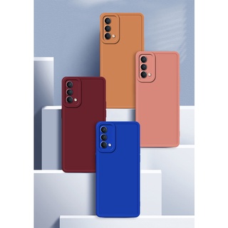 Realme GT Master Edition เคสนิ่ม กันกระแทก ซิลิโคน สีพื้น ป้องกันกล้อง ฝาหลัง แบบบาง