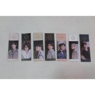 Bookmark ที่คั่นหนังสือ GOT7 &lt;DYE&gt; album ของแท้ (พร้อมส่ง)