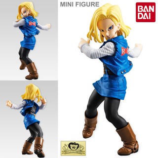 Model Figure งานแท้ Original โมเดล Bandai Dragon Ball Z Styling ดราก้อนบอล แซต Android 18 มนุษย์จักรกล หมายเลข 18