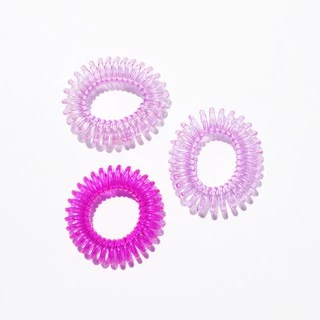 Goody ยางรัดผม 60314 แบบเกลียวขนาดเล็ก 3 ชิ้น คละสี รุ่น Girls Coils 3CT