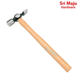 Maju CPH-W16 ค้อนทุกค้อนเหล็ก ด้ามจับไม้ 16 มม. สําหรับงานหัตถกรรม