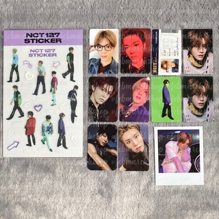 พร้อมส่ง nct 127 u+ idol live the case xr live ขายเหมาการ์ดยูตะ glow in the dark ncit random photo pack