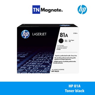 [หมึกพิมพ์เลเซอร์] HP 81A [CF281A] TONER BLACK [10.5K]