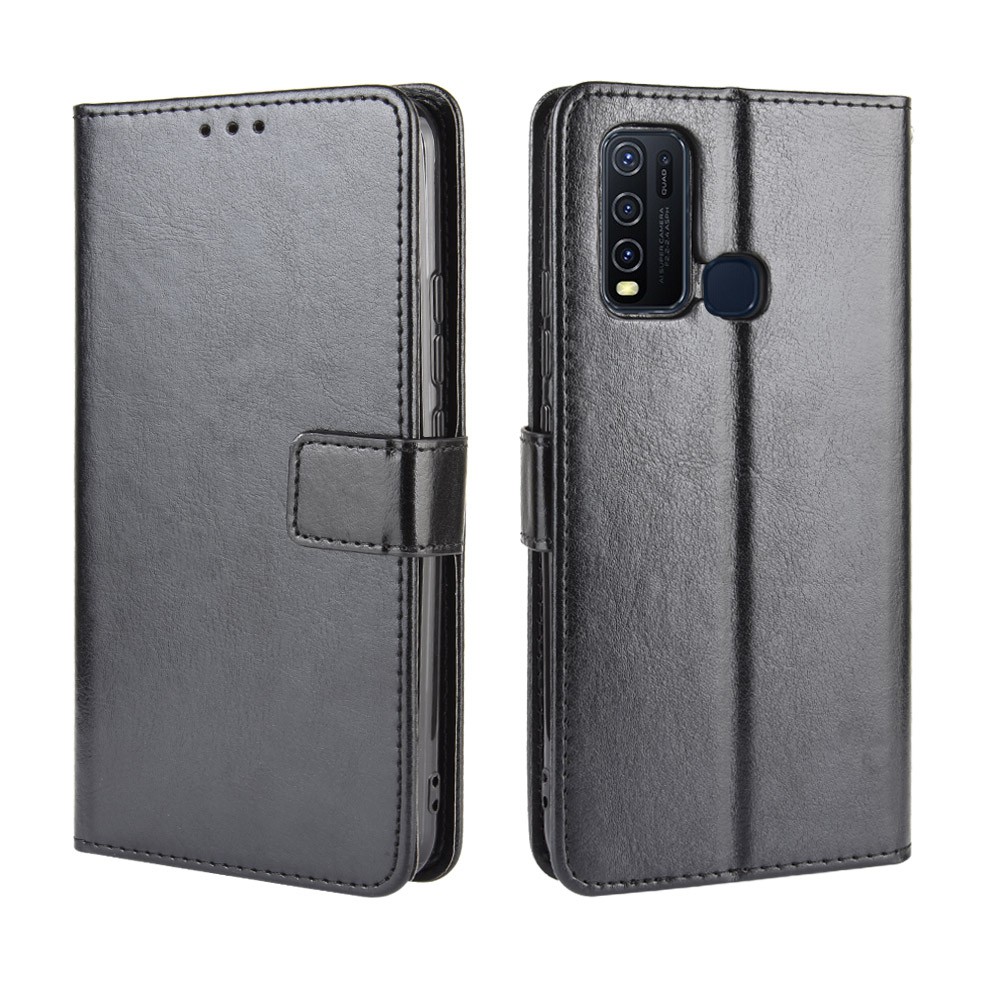 กรณีพลิก VIVO Y30 กรณีกระเป๋าสตางค์หนัง PU ฝาหลัง VIVO Y30 Y 30 VIVOY30 เคสโทรศัพท์