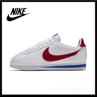 ของแท้อย่างเป็นทางการ Nike Classic Cortez Leather รองเท้าผ้าใบผู้ชายและผู้หญิง