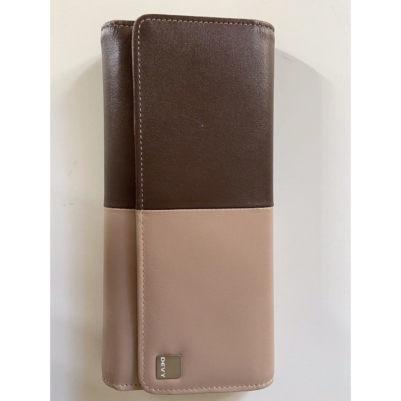 กระเป๋าสตางค์ devy หนังแท้ทั้งใบ