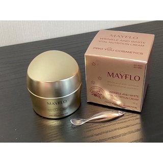 ครีมหน้าเด้ง กระชับรูขุมขน Mayflo Wrinkle and Vital Nutrition Cream ครีมดังจากเกาหลี