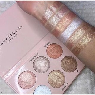 พาเลตไฮไลท์ Anastasia Nicole Guerriero Glow Kit Beverly Palette .