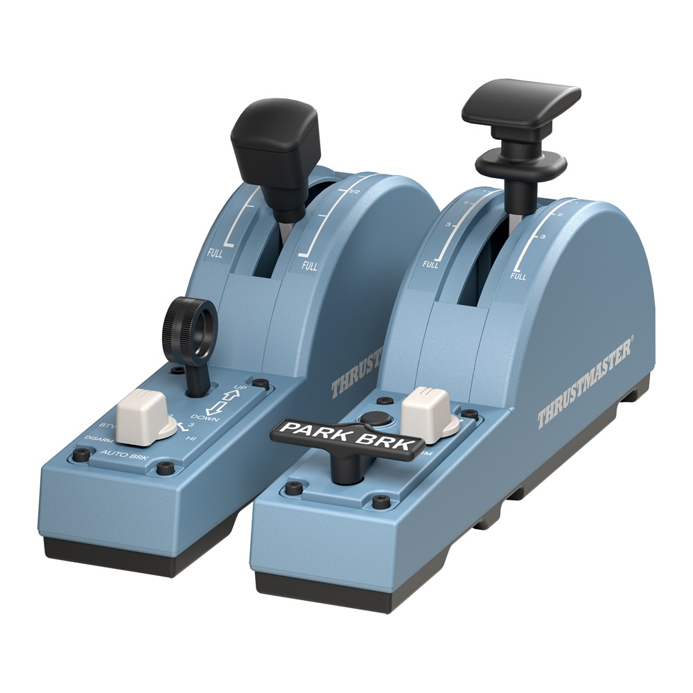 [พร้อมส่ง] ชุดเล่นเกม Thrustmaster TCA QUADRANT ADD ON AIRBUS Edition รองรับ PC (รับประกันศูนย์ไทย 1 ปี)