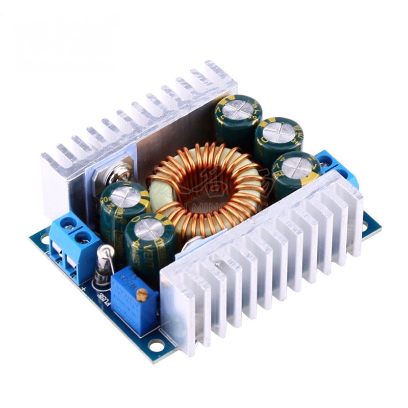 12A DC-DC Power Supply Module High Power Low Ripple Adjustable 95% Input 5-40V แปลงให้อยู่ในช่วง 1.2