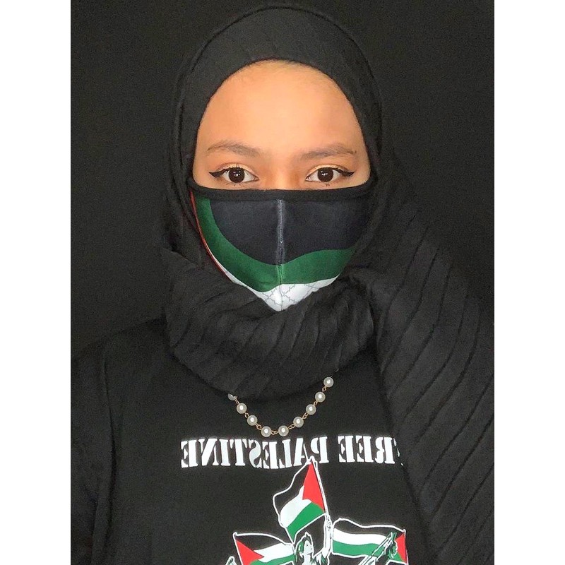 Facemask gaza จางหายไป