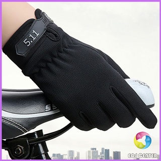 A687  ถุงมือมอเตอร์ไซค์ รุ่น 5.11 ไบค์เกอร์  Non-slip gloves