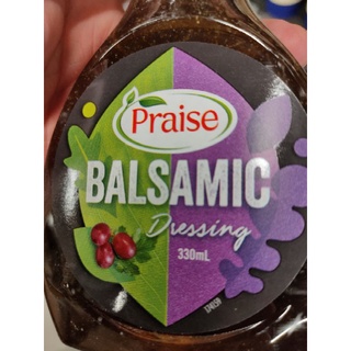 PRAISE BALSAMIC Dressing 330ml