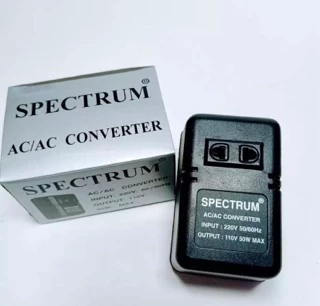 SPECTRUM ตัวแปลงไฟ จาก220 V.เป็น 110V 50W