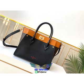 M53823 Louis LV Onmyside top-handle handbag large-capacity shopping tote travelling luggage bag