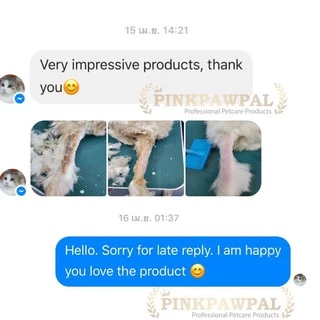 Pinkpawpal แชมพูขจัดคราบมัน เชื้อรา ลดคัน ขนนุ่ม ไม่มัน SKINCARE SHAMPOO ANTI-FUNGAL