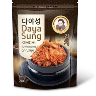 Daya Sung Kimchi ดาญ่าซุง กิมจิผักกาดขาว ขนาด200g