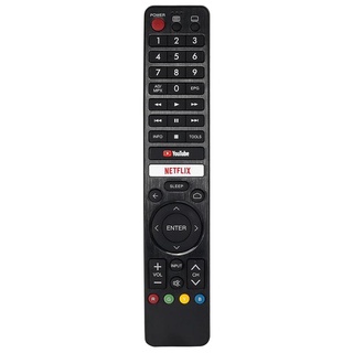 Gb346wjsa รีโมตคอนโทรลทีวี สําหรับ Sharp NETFLIX YouTu RM-L1678 Fernbedienung