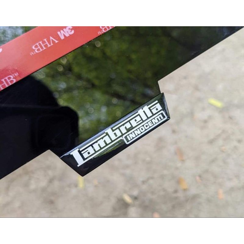 ป้ายทะเบียนเเลมเบรตต้าLambretta V125/V200-Stype-gp