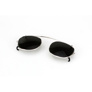 MOSCOT CLIP ON TOSH 44 SILVER