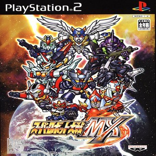 แผ่นเกมส์ PS2 (คุณภาพ) Super Robot Wars MX