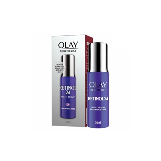 Olay Retinol24 Night Serum โอเลย์เรตินอล 24 เซรั่มกลางคืน สูตรดูแลผิวหน้า 30 มล.