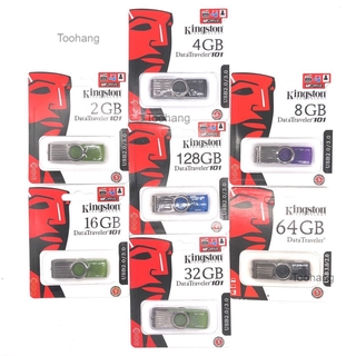 แฟลชไดร์ฟ 2GB 4GB 8GB 16GB 32GB 64GB 128GB Kingston Portable Metal DT101 G2 USB Flash Drive แฟลชไดร์มีหลายGB