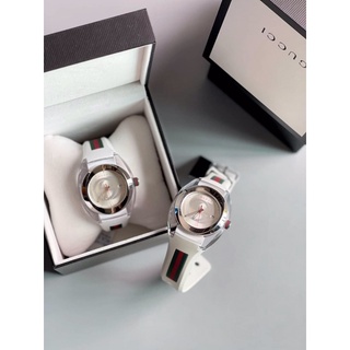 New🍥 Gucci Sync Rubber Watch 45mm. 🤍🤍 สวย เรียบ หรู ราคาดีมากก