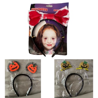 คาดผมเด็กฮาโลวีน คาดผมฟักทองเด้งดึ๋ง kid Halloween 2022 headband