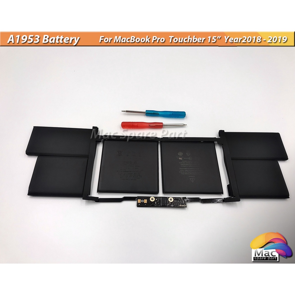 A1953 สำหรับ A1953 Battery แบตเตอรี่ For MBP Touchbar 15 ปี 2018-2019 ...