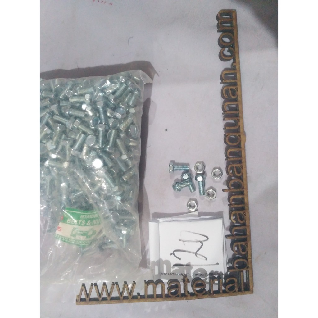 ขายส่ง น็อตสลักเกลียวสีขาว m 6 x 10 มม. กุญแจหกเหลี่ยม 10 น็อตสลักเกลียวหกเหลี่ยม น็อตสลักเกลียวสีขา