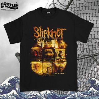 เสื้อยืดผ้าฝ้าย Slipknot Band เสื้อเชิ้ต 2019 - Slipknot