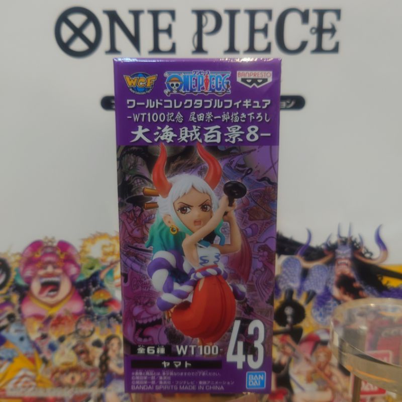 Wcf One Piece งานแท้💥 ลิขสิทธิ์ Banpresto แบบแยกกล่อง Yamato มือ#1 รุ่น One Piece WT100 Vol.8  ราคาถ