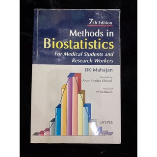 Methods in Biostatistics: For Medical Students and Research Workers(008)