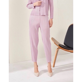 ยาว 34นิ้ว!! 2MUAY รุ่น GJO2188 กางเกงผู้หญิง กางเกงอัดพลีทค…