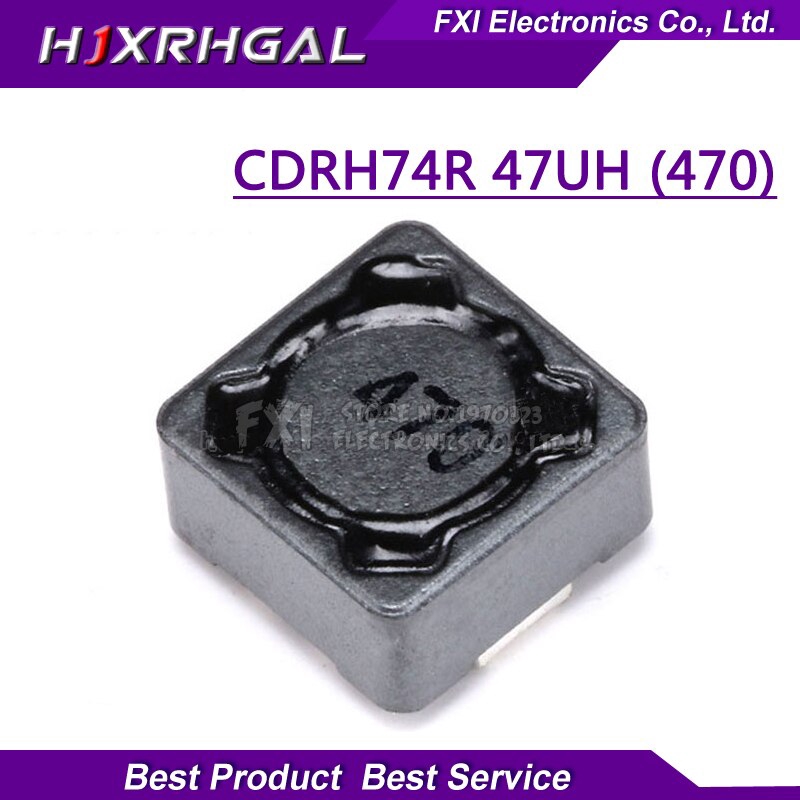 10PCS CDRH74R 7*7*4MM 47uH 470 Shielded Inductor SMD  Inductors