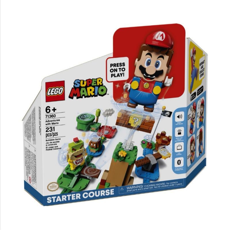 [แท้พร้อมส่ง] Lego Super Mario (เลโก้แท้) มาริโอ้ 71360