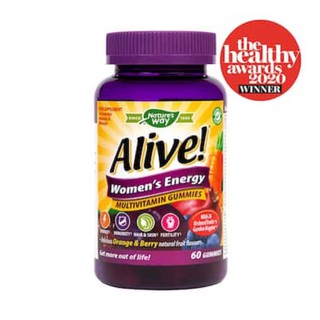 🇬🇧✈️ Natures Way Alive! Women’s Energy Multi-Vitamin 60 Gummies [🔔Pre-Order]