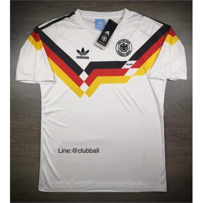 (Retro)เสื้อฟุตบอลย้อนยุค Germany Home 1990