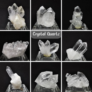 หินคริสตัลควอตซ์ผลึกธรรมชาติ Crystal Quartz