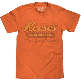 เสื้อยืด พิมพ์ลาย Peanut Butter Cup สีแคนดี้