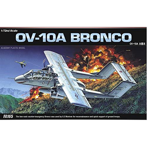 พลาสติก โมเดล ประกอบ ACADAMY MINICRAFT สเกล 1/72 OV-10A BRONCO VIETNAM WAR (12463)