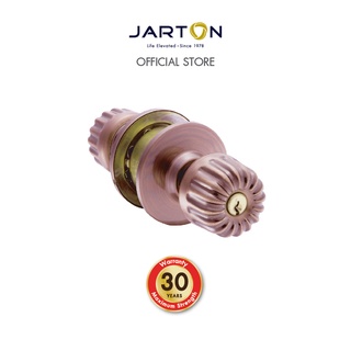 JARTON ลููกบิดห้องทั่วไป สแตนเลส 304 หัวฟักทอง สี AC จานใหญ่ รุ่น 101038