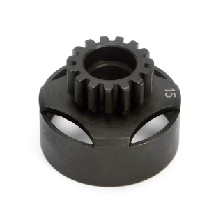 HPI 77105 RACING CLUTCH BELL 15 TOOTH (1M/15T) แบบชุบแข็งใช้กับเฟืองสเปอร์เหล็กได้